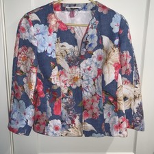 basler womens blazer Floral Size:40/12