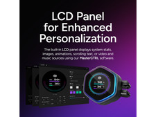 Cooler Master Atmos II 360 LCD AIO CPU Liquid Cooler - 360mm Radiator,