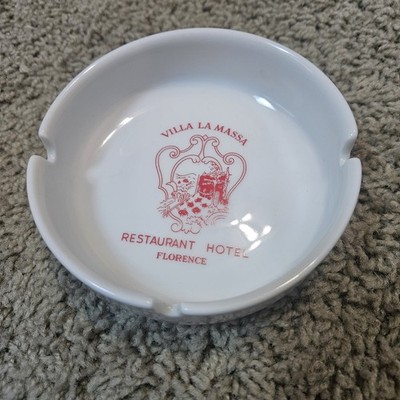 Villa La Massa Restaurant Hotel Florence Ashtray