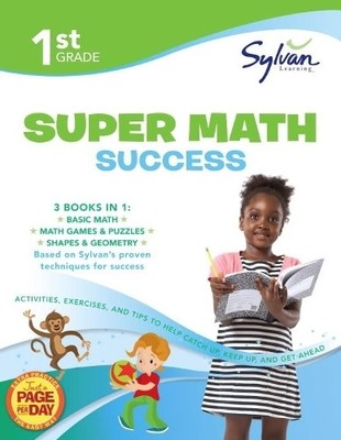 1st Grade Jumbo Math Success Workbook (Taschenbuch) Sylvan Math Jumbo Workbooks