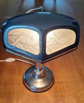 Seltene originale französische Tischlampe von Pirouett, Nice, 1920-1930