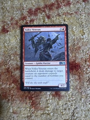 Volley Veteran [Core Set 2019] Magic MTG