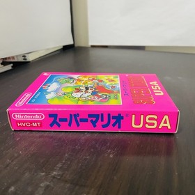 Super Mario USA With Box & Manual Nintendo Famicom 1992 Japanese Version HVC-MT