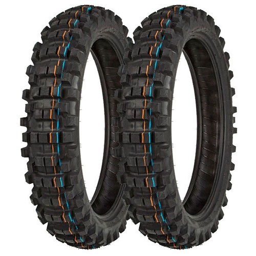 COPPIA GOMME DUNLOP 80/100-21 51M + 120/90-18 65M D952 (E) - Picture 1 of 5