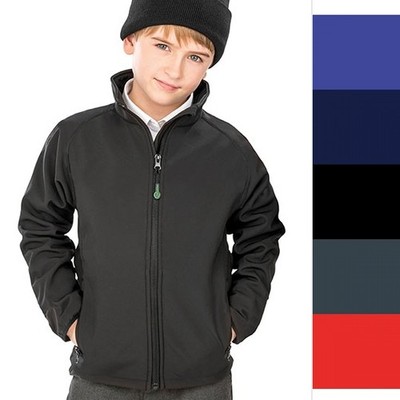 Result Recycled 2-Layer Printable Youth Softshell Jacket R901Y Kinder Jacke NEU