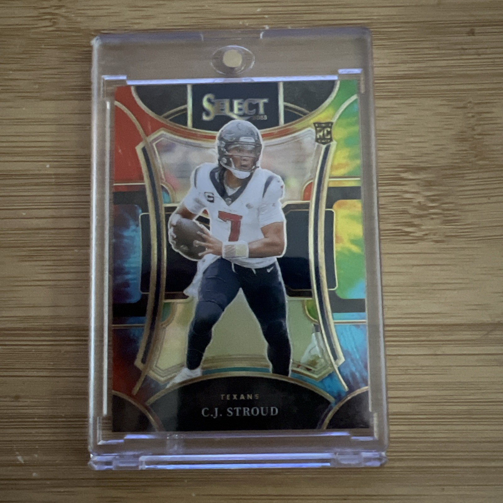 2023 Panini Select - Suite Level C.J. Stroud #438 Tie-Dye Prizm /25 (RC)! RARE