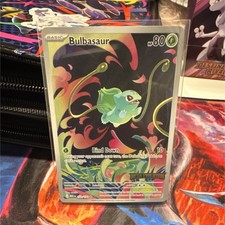 Pokémon Bulbasaur Full Art Regular 1/132 Me01 Mega Evolution 80 HP Bind Down