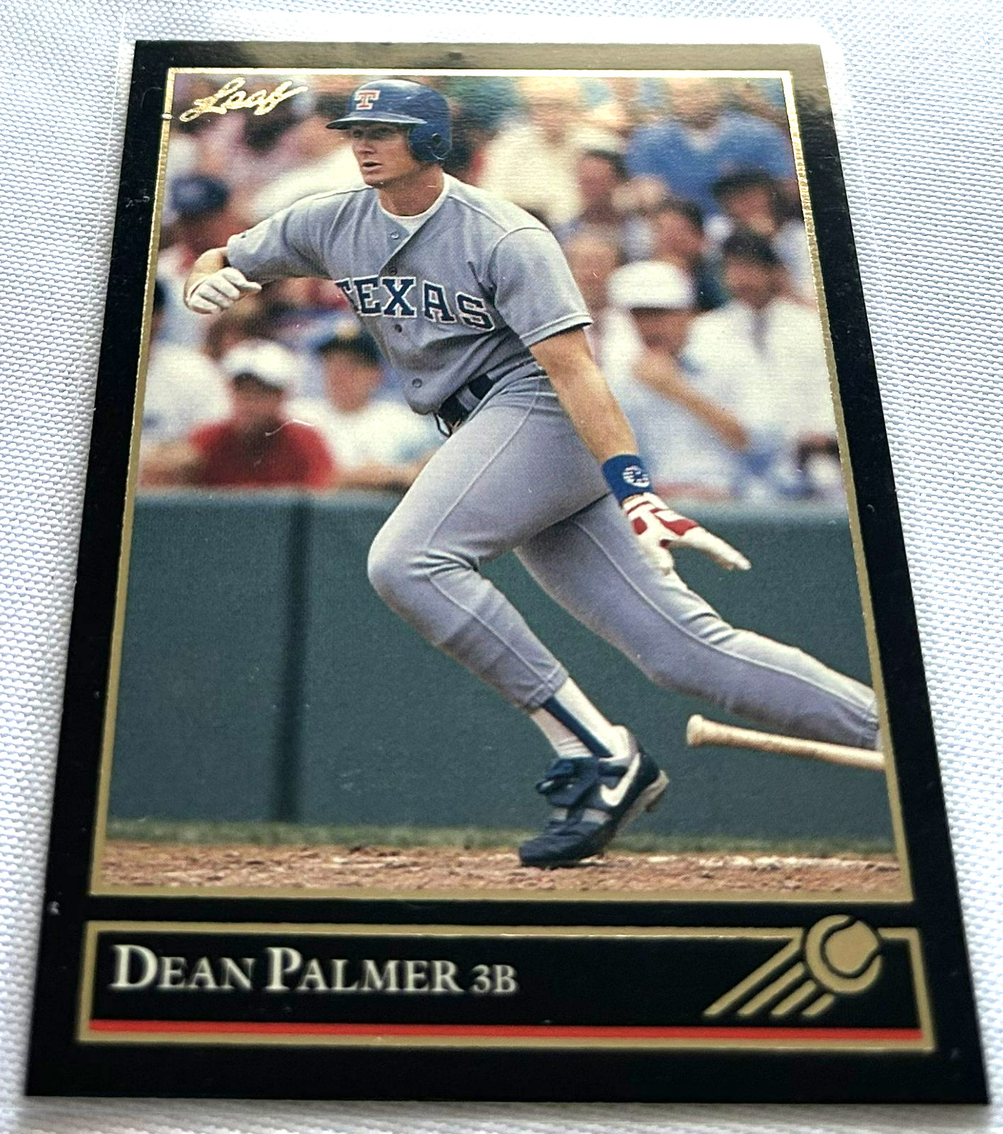 1992 Leaf Baseball Series 1 Dean Palmer Texas Rangers Gold Edition #225