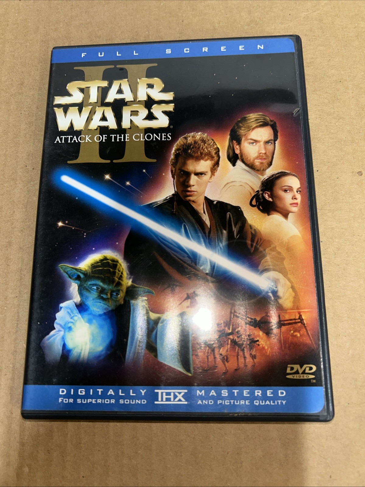 Star Wars Episode 2-Attack of the Clones (DVD, 2002)