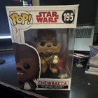Funko Pop! Star Wars Chewbacca & Porg Vinyl Bobblehead Figure #195