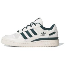 Adidas Originals FORUM Low top Skateboard Shoes Men's White Green
