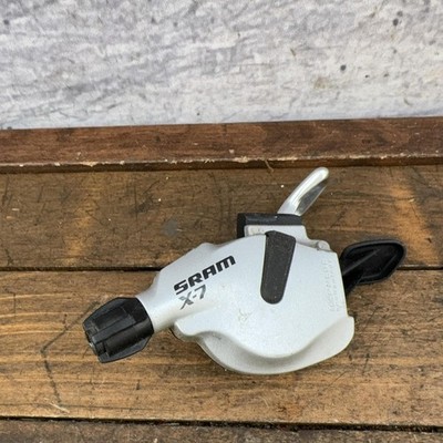SRAM X7 Left 3 Speed Trigger Shifter MTB Mountain Bike Silver Impulse 3s