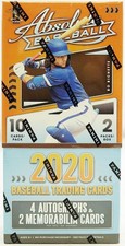 2020 Panini Absolute Baseball Hobby Box English Factory Sealed