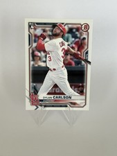 Dylan Carlson—2021 Bowman #35  St. Louis Cardinals  Rookie RC