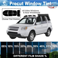 Precut All Sides Rear Window Film Any Tint Shade For Honda Pilot 2003-2008 Precut All Sides Rear Window Film Any Tint Shade For Honda Pilot 2003-2008