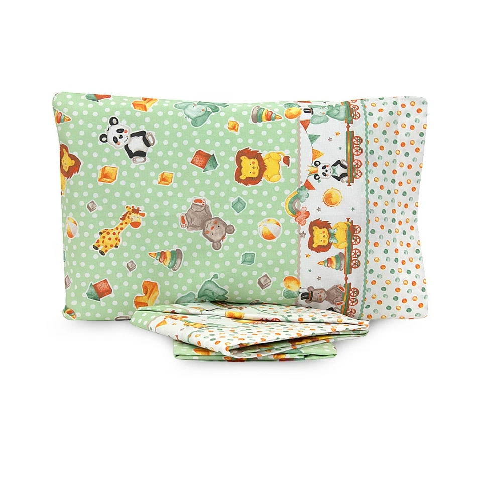 BIANCALUNA Completo lenzuola Karina per Lettino baby AB873