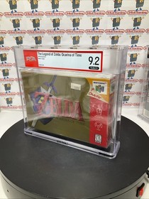 Legend Of Zelda Ocarina Of Time N64 MIJ Standard Release Sealed VGA WATA CGC PSA