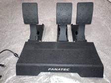 Fanatec Csl Elite Pedals 3-pedal Metal Load Cell For Pc Black Fanatec Csl Elite Pedals 3-pedal Metal Load Cell For Pc Black