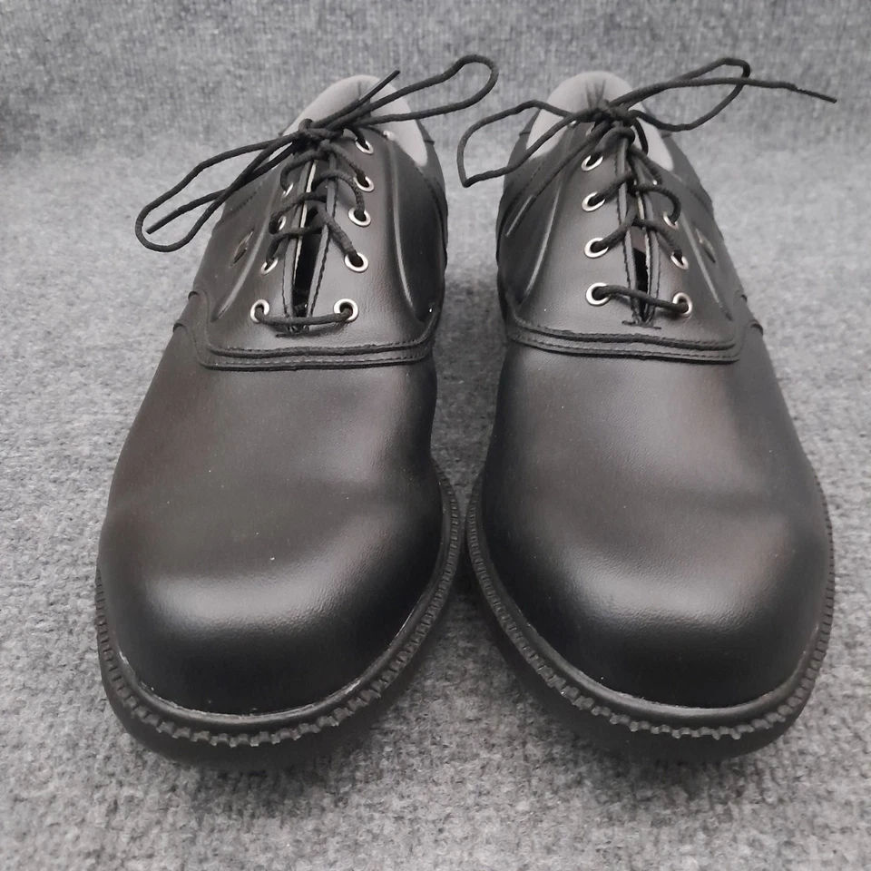 Zapatos de golf FootJoy Originales para hombre 14M negros con cordones clavos suaves fácil cuidado 45331 Foto 2 de 4