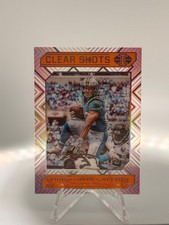 2020 Panini Illusions - Clear Shots Christian McCaffrey #8 Orange