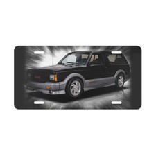 1993 Gmc Typhoon License Vanity Plate