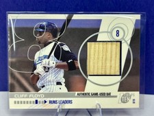 Cliff Floyd #TTR-CF, 2002 Topps Ten Baseball - Authentic Game-Used Bat