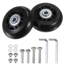 Replacement Luggage Wheel 60mm x 24mm Suitcase Wheel Repair Kits