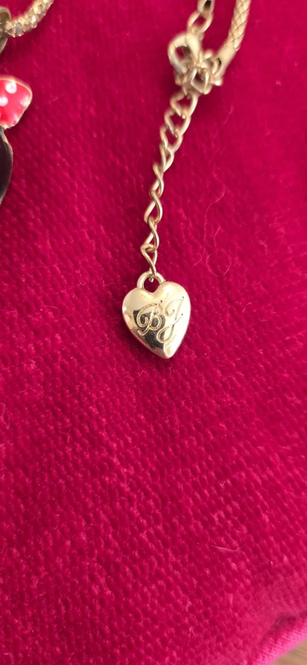 BETSEY JOHNSON череп подвеска ожерелье хрустальные стразы Хэллоуин день мертвых - Изображение 2 из 4