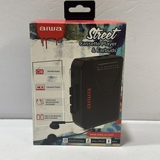 AIWA Street Cassette Player  Earbuds - Brand New Sealed 