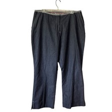 Pantaloni donna Tommy Hilfiger Y2K taglia 18 pantaloni denim gamba larga 38x31