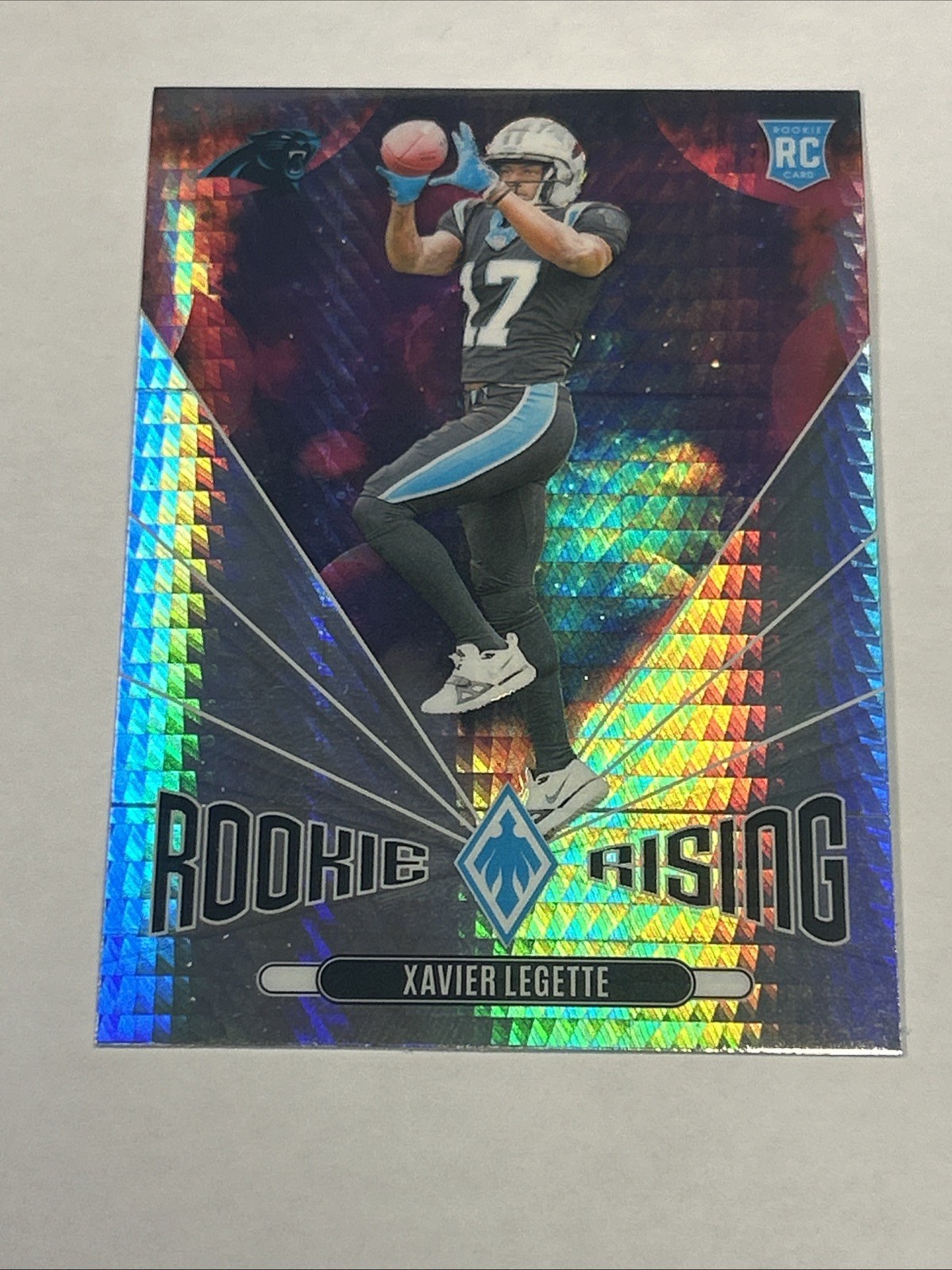 2024 Panini Phoenix -Rookie Rising Hyper Refractor Xavier Legette (RC)