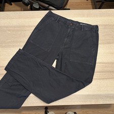 Outerknown Field Pants Mens 34x32 Gray Utility Military Outdoor Workwear Travel