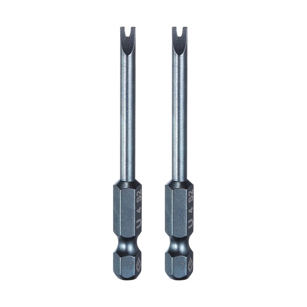 "1/4\" U4 Magnetkopf 2.6\" U-Bits FüR Schraubendreher Blau 2 StüCke"-image