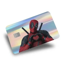 DeadPool Holographic Credit Card Skin/Credit Card Sticker Credit Card Decal