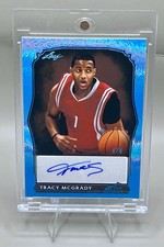 2023 Leaf Art of Sport Tracy McGrady Signed #d 4/4 Autograph Legend