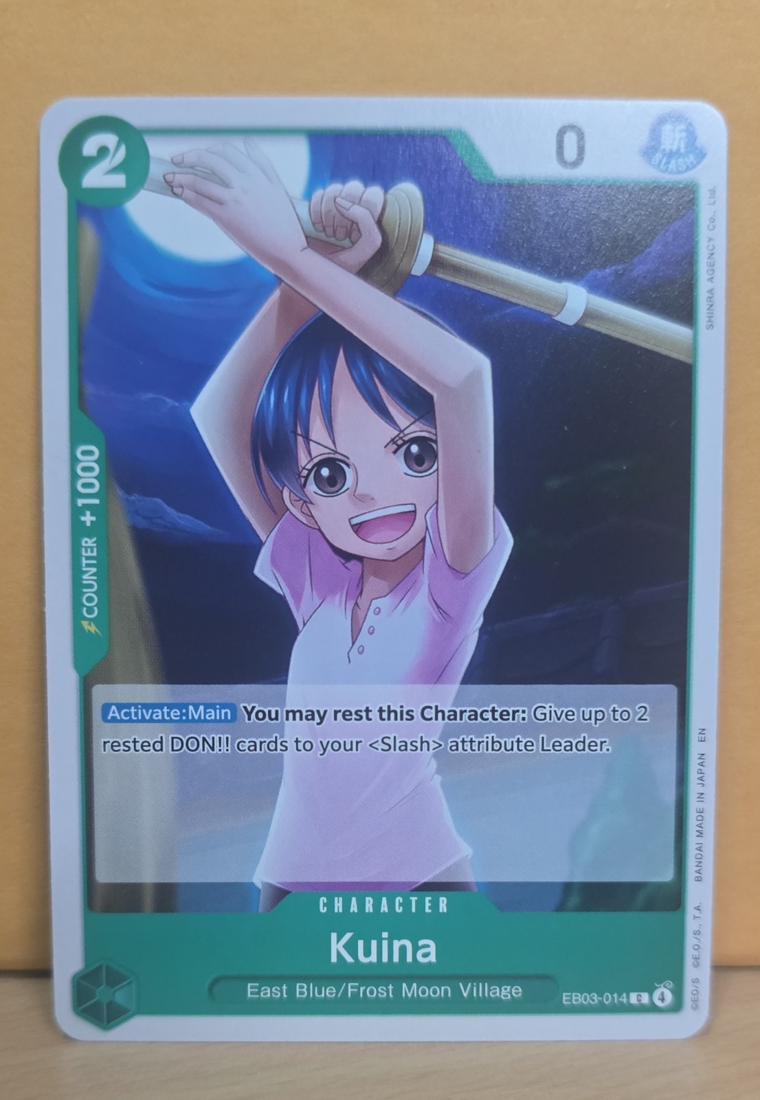 Kuina EB03-014 Extra Booster: One Piece Heroines Edition Regular