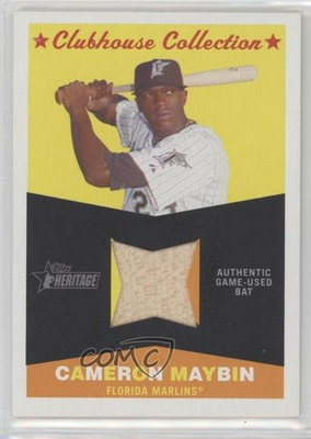 #ad #ad 2009 Topps Heritage Clubhouse Collection Relics Cameron Maybin #CC CM 0aa $3.13