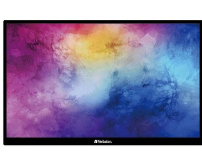 verbatim Portable PMT-15 Monitor 40,0 cm (15,0 Zoll) schwarz