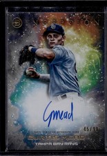 2022 Bowman Inception Primordial Prospects Autographs Curtis Mead 45/99