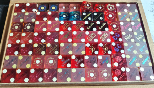 2 PAIR RANDOM PICK LAS VEGAS CASINO DICE DUNES ALADDIN FREMONT & MANY MORE 🎲🎲