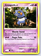 Croagunk Common Mysterious Treasures 78/123 NM