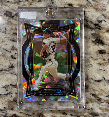 Panini 2025 Select Jacob Misiorowski #79 Concourse Prizm Milwaukee Brewers
