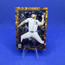 2025 Topps Update Bailey Horn /50 Gold Diamante Rookie #US162 - Tigers