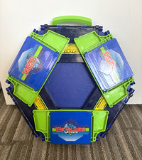 2003 Beyblade VForce Portable Stadium, Blue/Green, Vintage