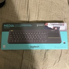 Logitech - K400 Plus TKL Wireless Membrane Ke...