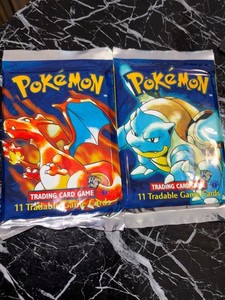 1st edition pokemon cards unopened Vintage Base Set Shadowless Pokémon Blister Found 4 unopened packs of