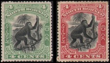 North Borneo #103-104 MH