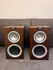 KEF R300 Lautsprecher, Dunkelbraun, Paar, High End, Lautsprecherboxen