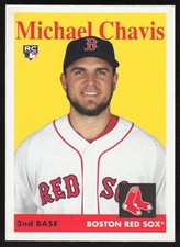 2019 Topps Archives Michael Chavis RC #4 Boston Red Sox