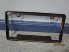 BOSTON CRUSADERS DRUM CORPS LICENSE PLATE HOLDER - BLACK/PLASTIC, GREAT COND. — photo 2